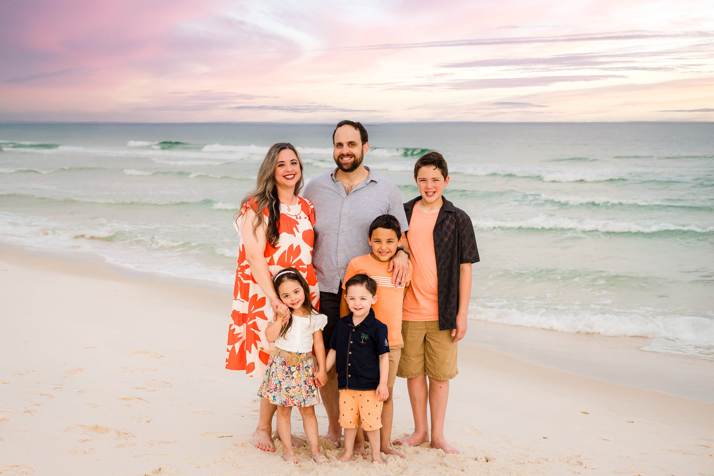 Laughlin Photography family session at sunset