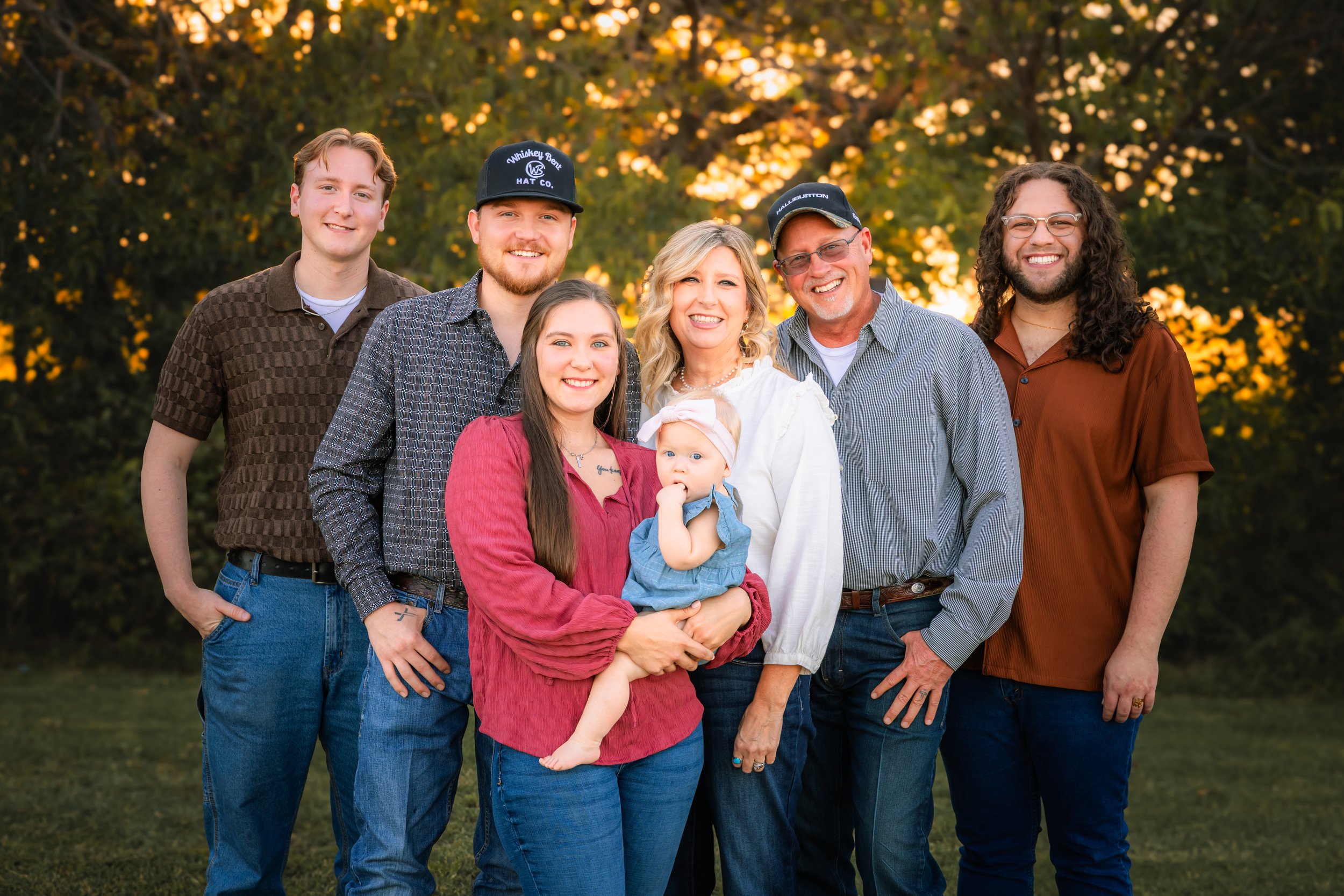 David photographing a family session
